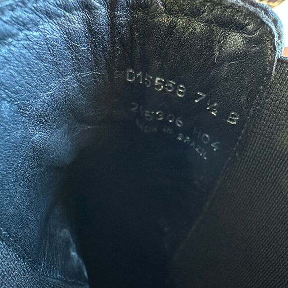 Cole Haan Chelsea Boot‎ Womens Size 7.5 B Black Classic Made In Brazil #D15558 - Picture 12 of 12